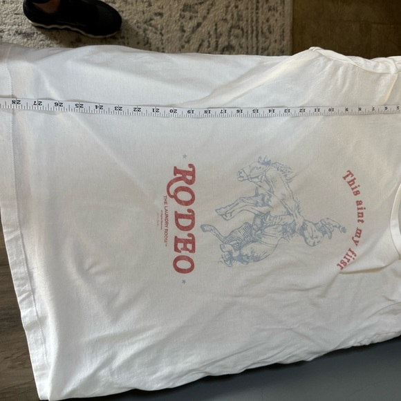 Revolve The Laundry Room White Rodeo Graphic Tee - Picture 6 of 7